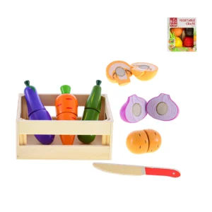Drveni set za igru - Voće i povrće