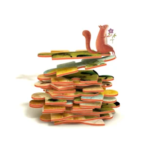 Mideer puzzle Lav i maslačak, serijal Portreti, 48 komada - Slika 3